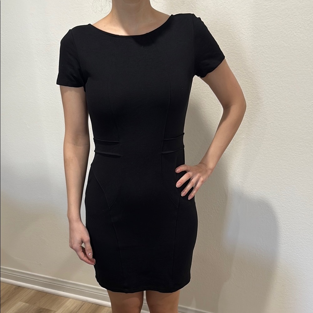 Monteau Black Bodycon Dress Size XS